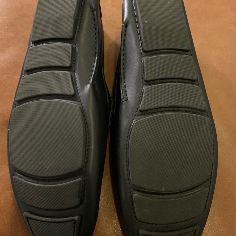 BALLY Leather Navy Driver - LIKE NEW! - Picture 3 of 3